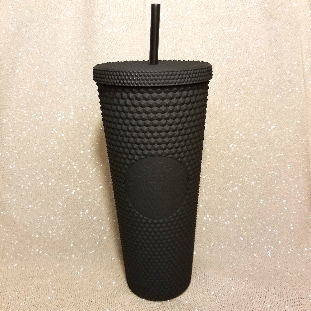 Starbucks Studded Matte Black Tumbler